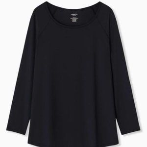 Torrid Long Sleeve Wicking Active Tunic Tee 4X